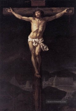 Christus am Kreuz Neoklassizismus Jacques Louis David Ölgemälde